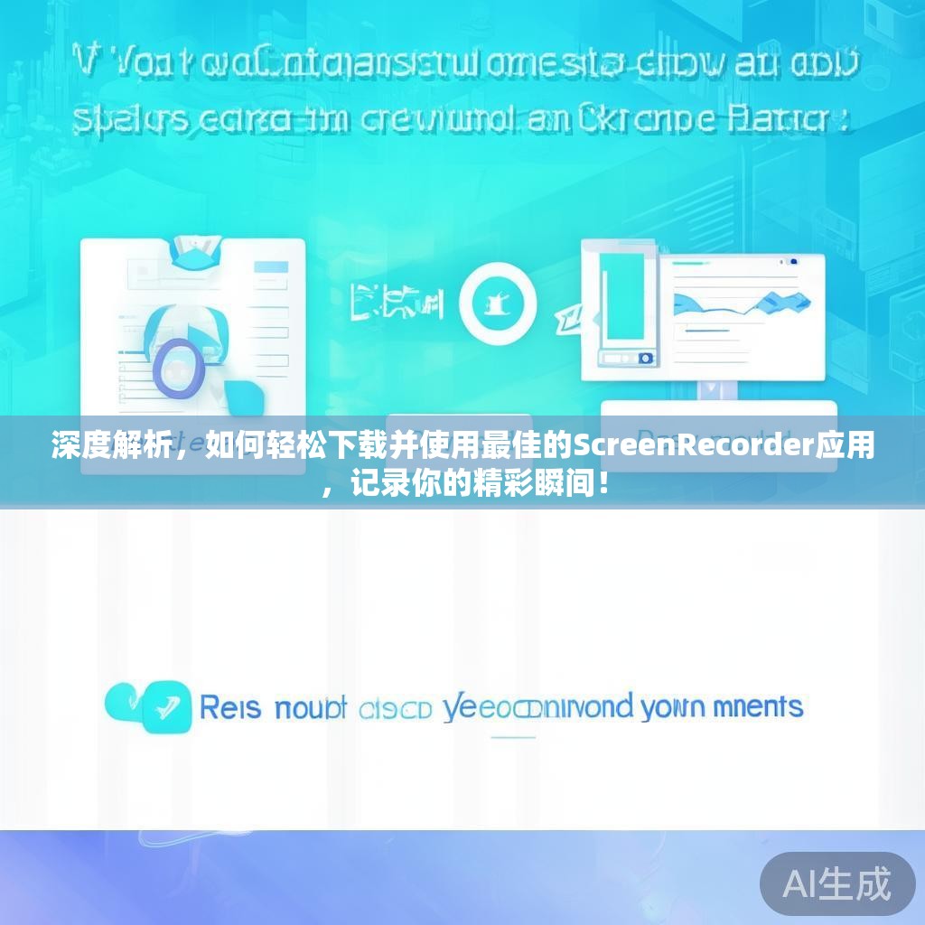 深度解析，如何轻松下载并使用最佳的ScreenRecorder应用，记录你的精彩瞬间！