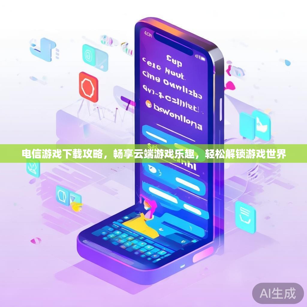 电信游戏下载攻略，畅享云端游戏乐趣，轻松解锁游戏世界