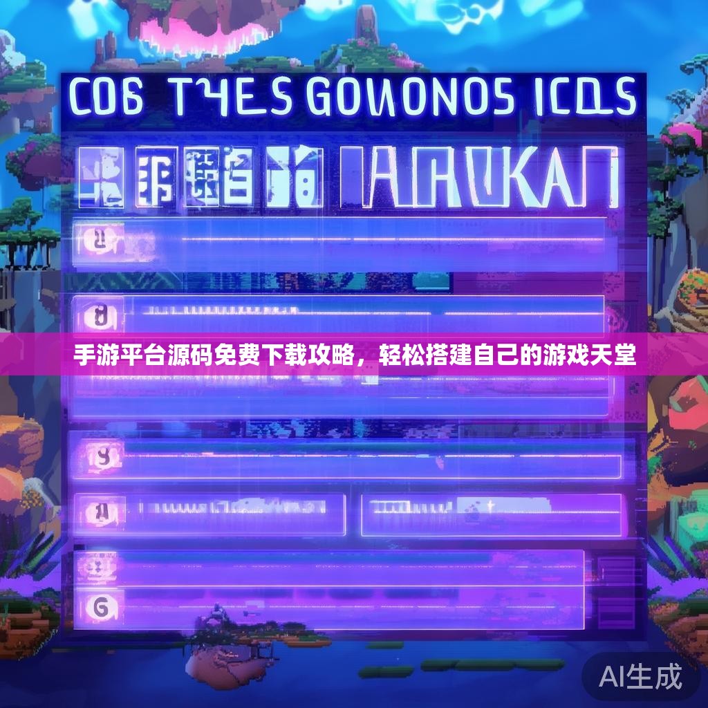 手游平台源码免费下载攻略，轻松搭建自己的游戏天堂