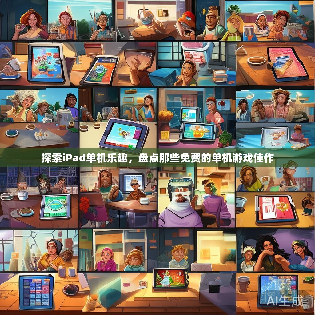 探索iPad单机乐趣，盘点那些免费的单机游戏佳作