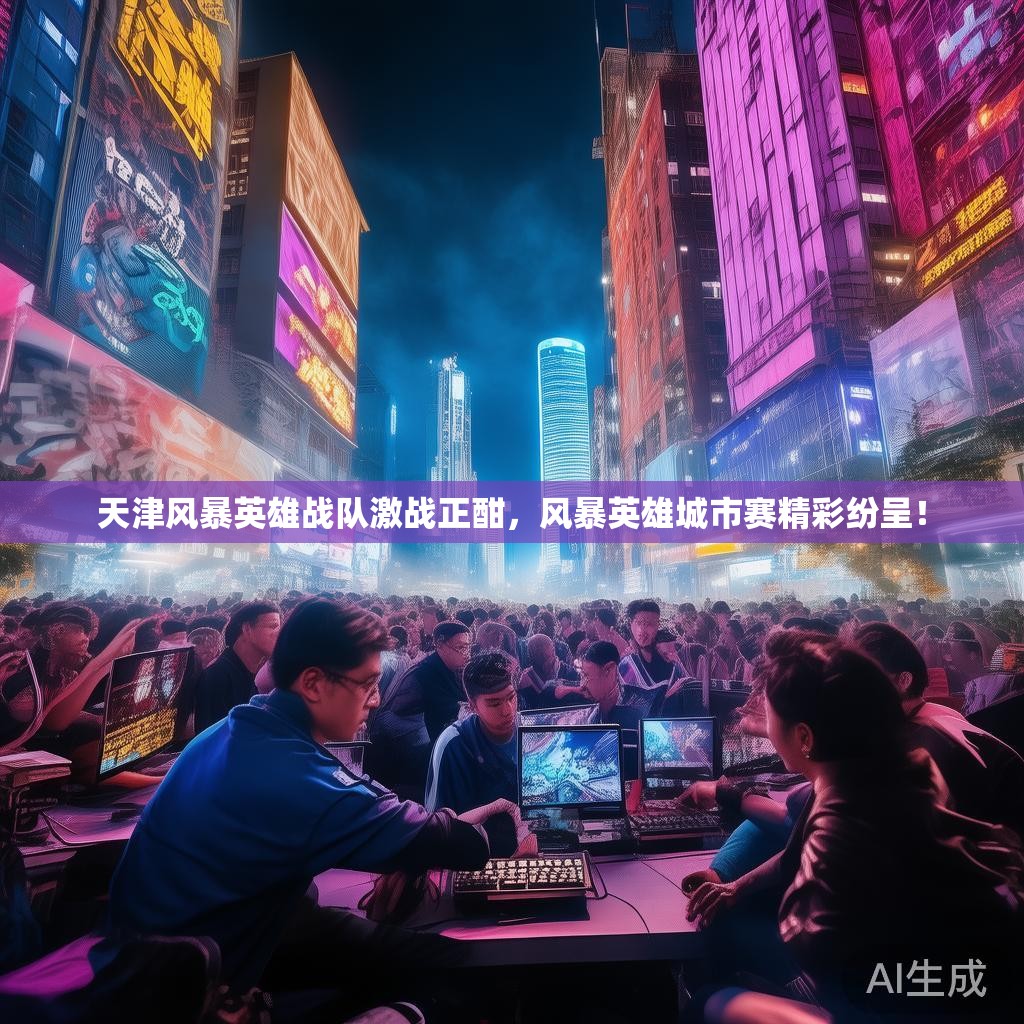 天津风暴英雄战队激战正酣，风暴英雄城市赛精彩纷呈！